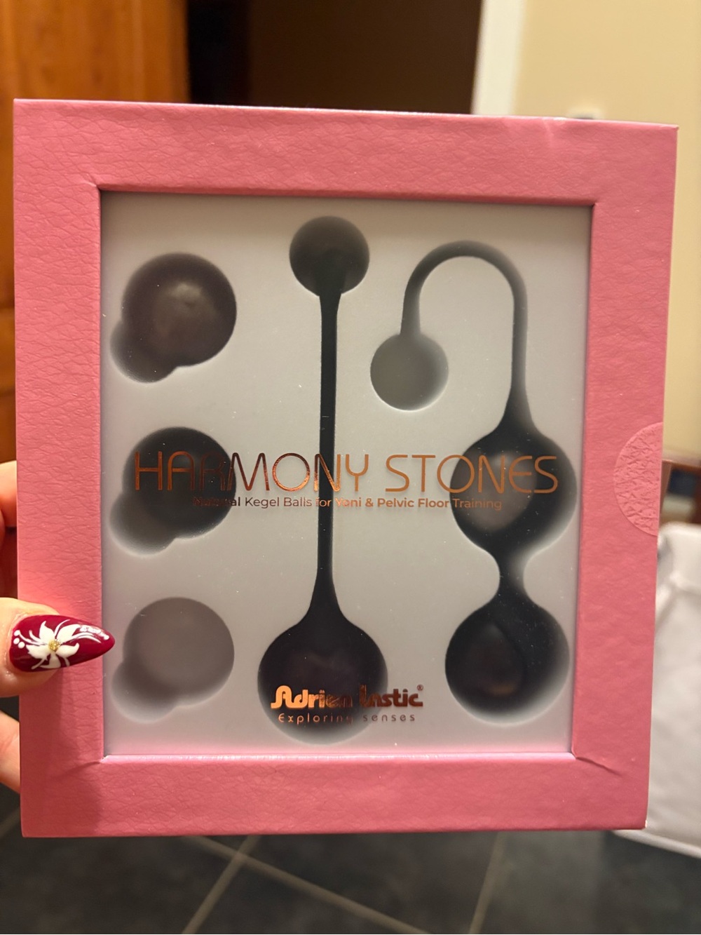Harmony Stones Kegel Ball Set - Pink